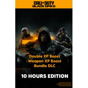 Call of Duty: Black Ops 6 - Double XP Boost + Weapon XP Boost Bundle DLC 10 Hours Global PC, Playstation, XBOX